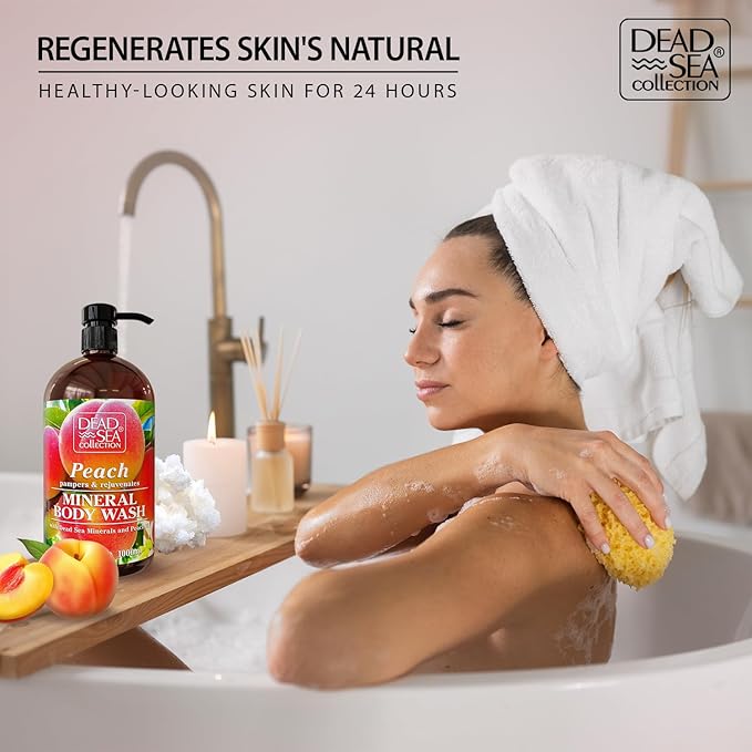Dead Sea Collection Peach Body Wash - Image 7