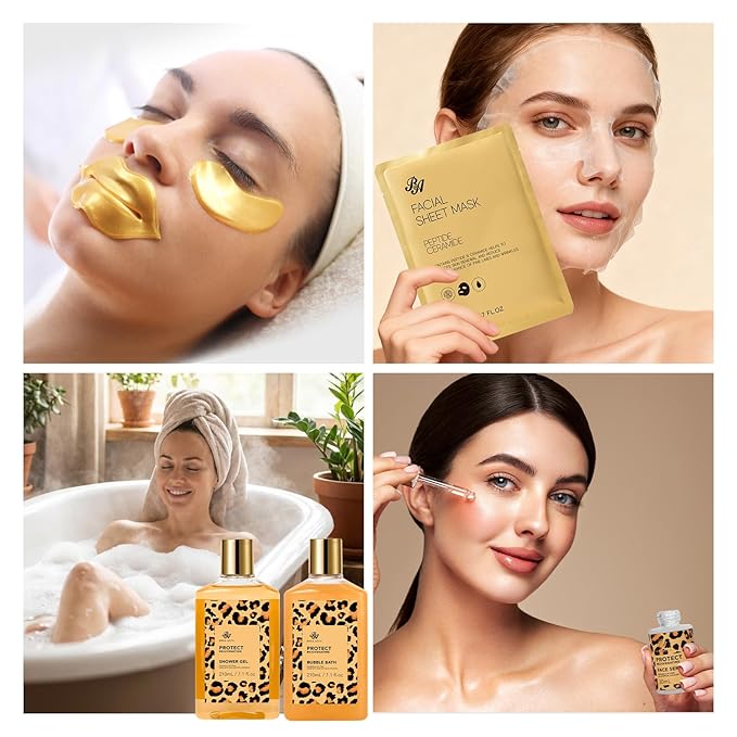 25 Pcs Mother's Day Gift, Honey & Almond Bath & Body Gift Set - Image 4