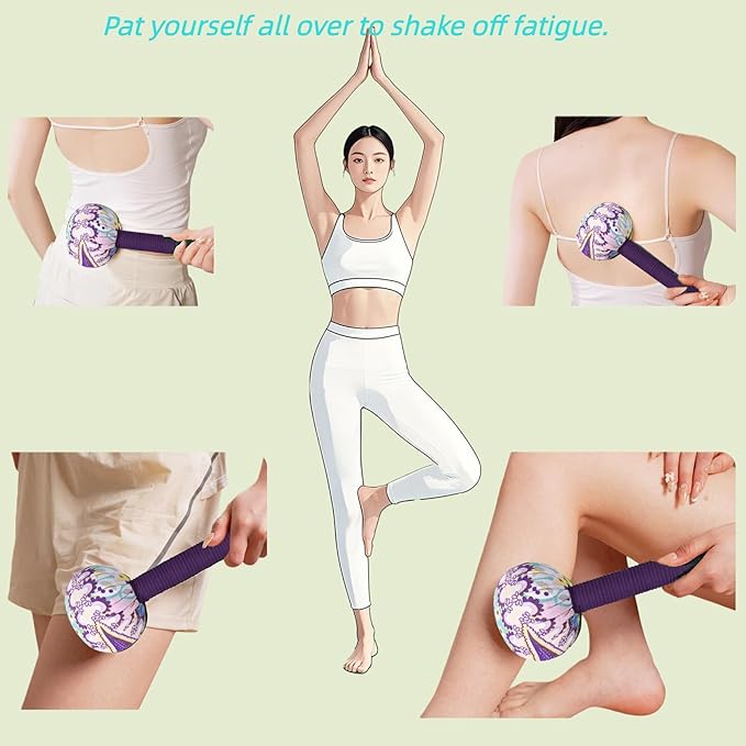 Mugwort Massage Hammer, Massage Tools Back, Shoulder & Body - Image 5