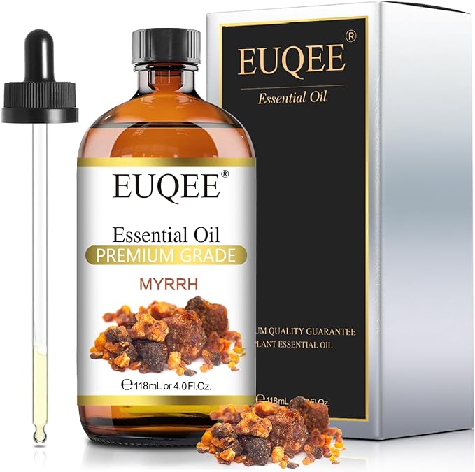 EUQEE Myrrh Essential Oil, Premium Myrrh Oil - Image 9