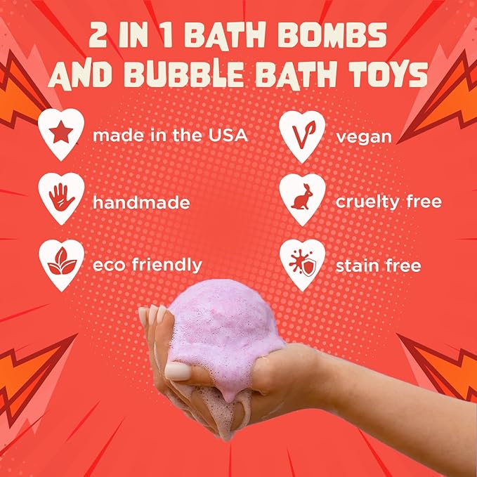 Superhero Bath Bombs for Kids - Image 5