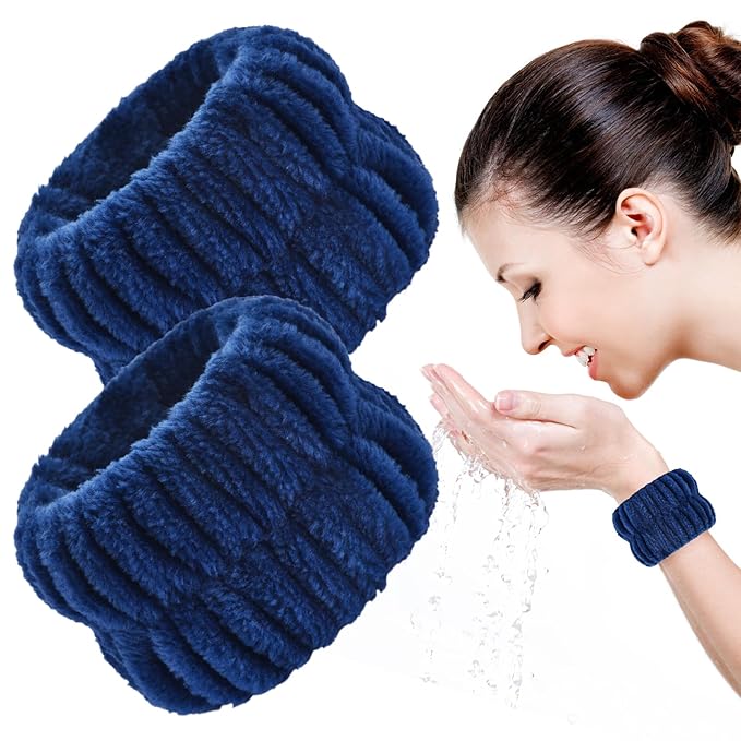 2pcs Wrist Bands for Washing Face Wash Wristbands Wrist Towels Arm Bands for by Wteehn