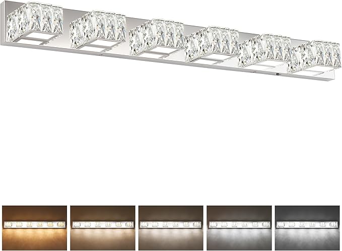 ZUZITO 6 Lights Bathroom Vanity Light by HOME