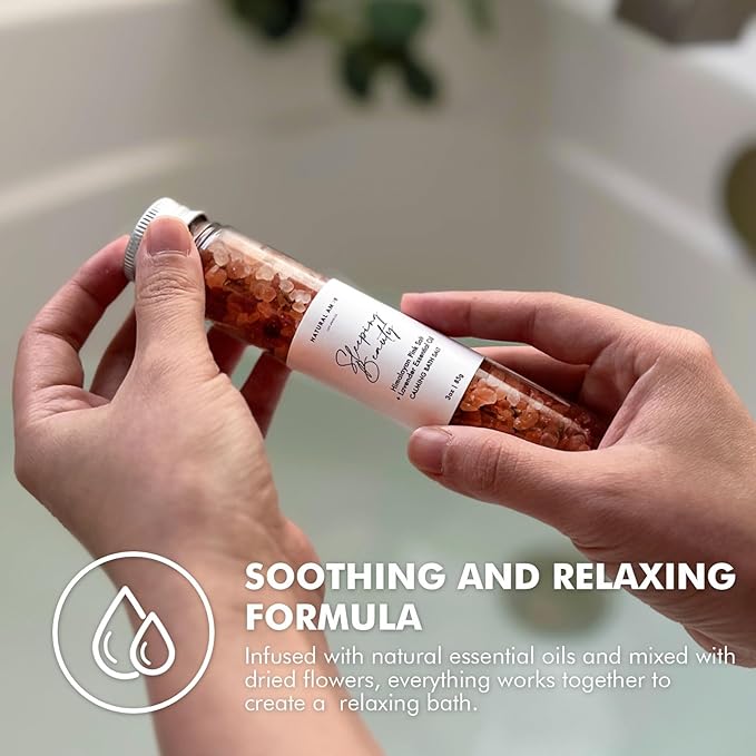 Natural Bath Salt Gift Set – 4-Pack Relaxing Soaks - Image 2
