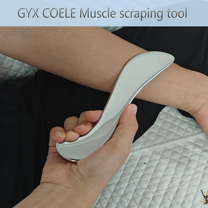 Muscle Scraper Tool Set, Stainless Steel IASTM Kit - Image 3