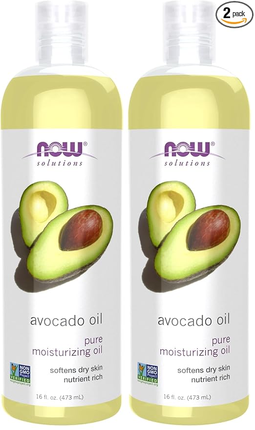 Now Foods Solutions, Avocado Oil, 100% Pure Moisturizing Oil, Nutrient Rich and by NOW