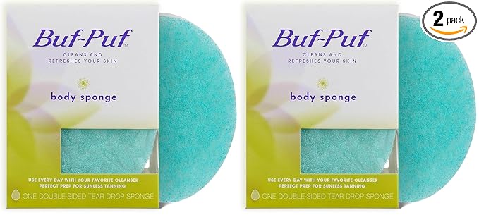 Buf-Puf Body Sponge | Exfoliating | Dermatologist Developed | Reusable | Pack by Nexcare