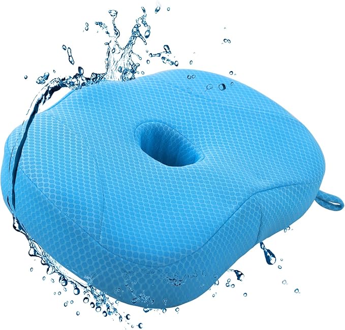 Idle Hippo Hot Tub Booster Seat, Weighted Hot Tub Pillow by IdleHippo