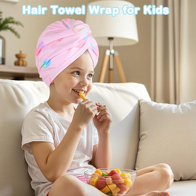 FIOBEE Microfiber Hair Towel Wrap - Image 4