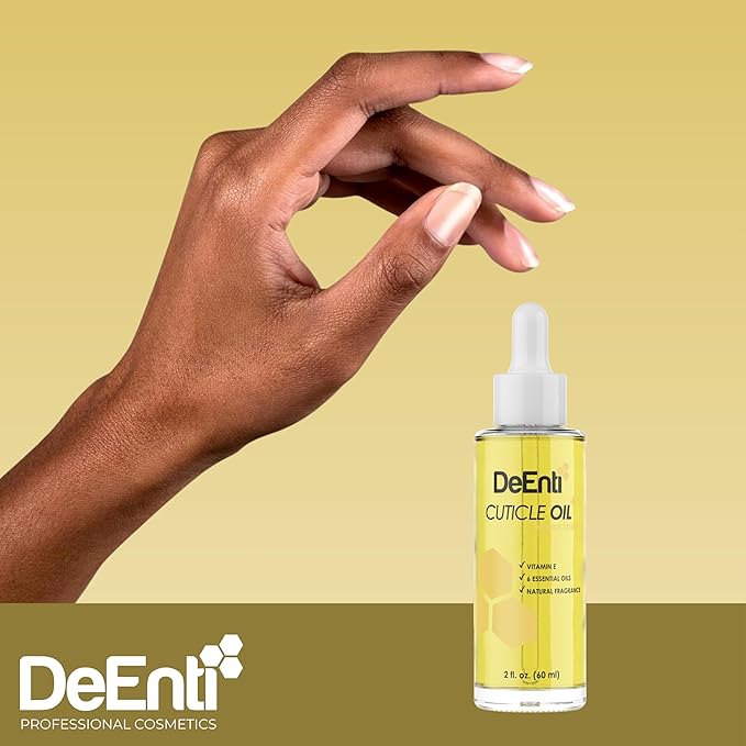 DeEnti Cuticle Oil, Jojoba Oil for Nails, 2oz Hydrating Cuticle Nail Oils - Image 4