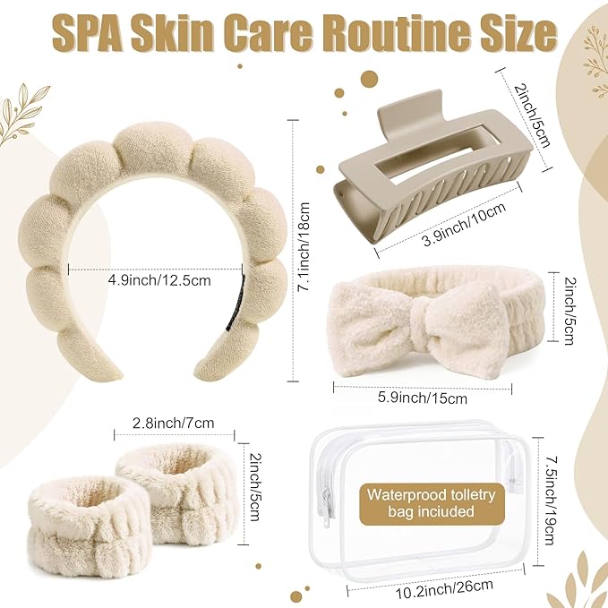 SPA Headbands and Wristband Set - Image 2