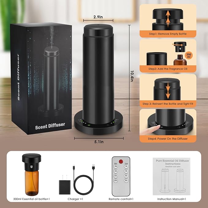 Waterless Scent Essential Oil Diffuser - Image 7
