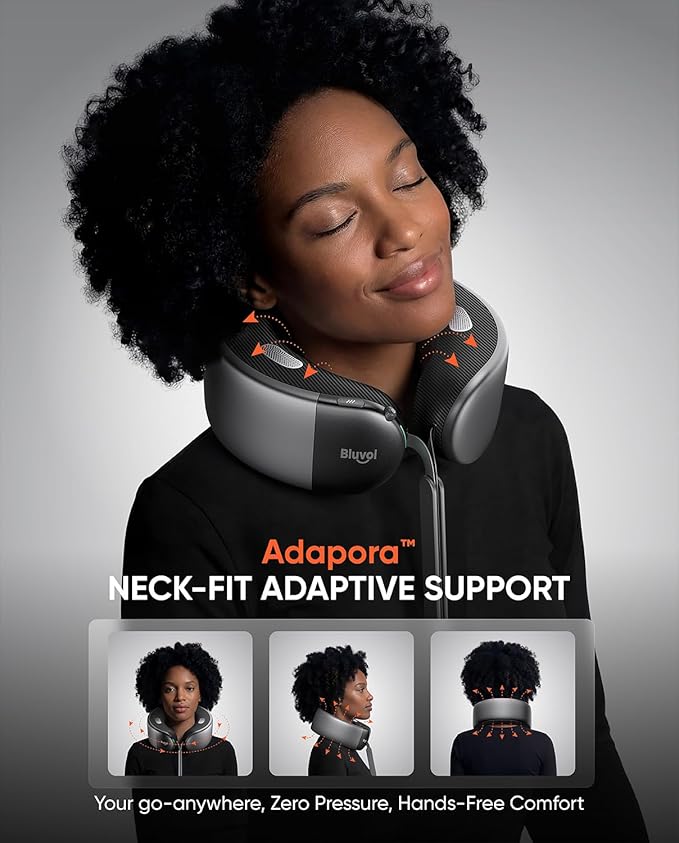 Bluvol Nest 10 Ultra Immersive Heated Neck Massager, Therapist-Style Deep - Image 3