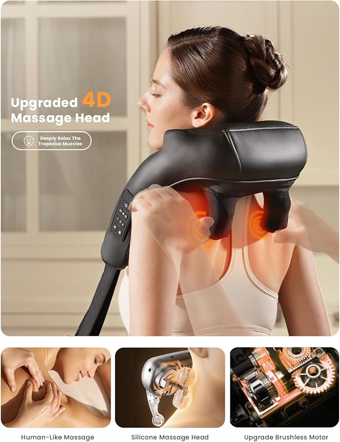 Cordless Neck and Back Massager - Image 2