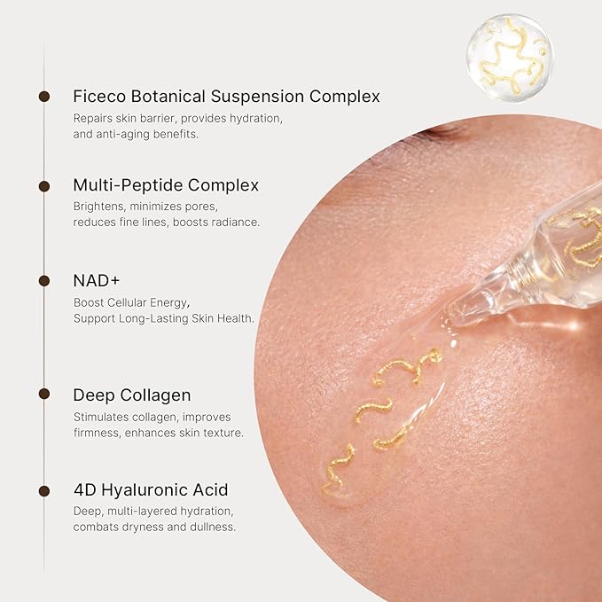 Silk Peptide Lifting Serum, Anti-Aging Hydrating Ampoule, Niacinamide, 4D - Image 3