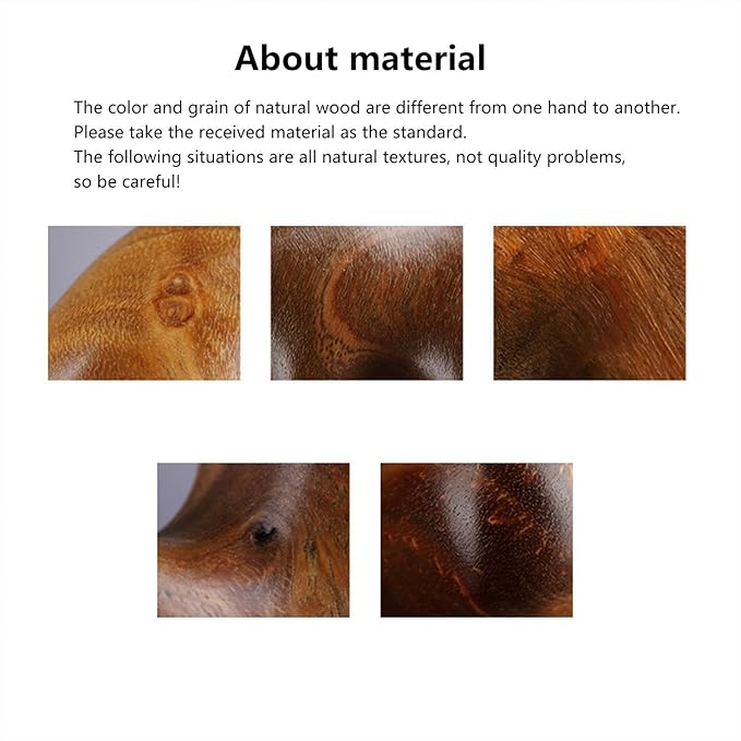 OULIGET Natural Wooden Nose Guasha Massage Tools Anti-Static, Eyes Facial Wood - Image 5
