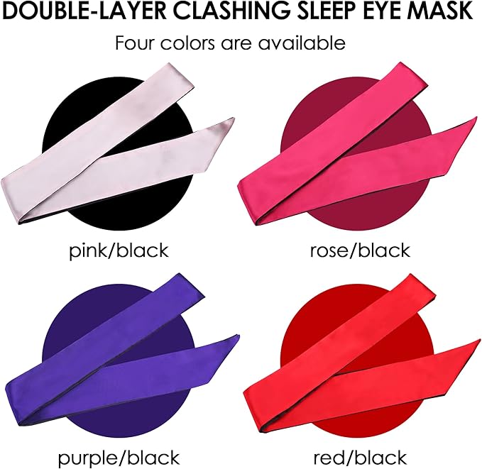 FRESHME Satin Eye Mask for Sleeping - Image 6