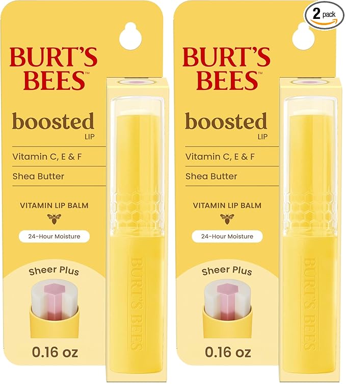 Burt's Bees Boosted Lip Balm Sheer Plus; Vitamin Lip Balm, Nourishing Vitamin C by BurtsBees