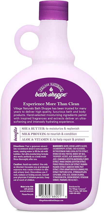 Village Naturals Bath Shoppe Moisturizing Lavender Chamomile Milk Bath - Image 2