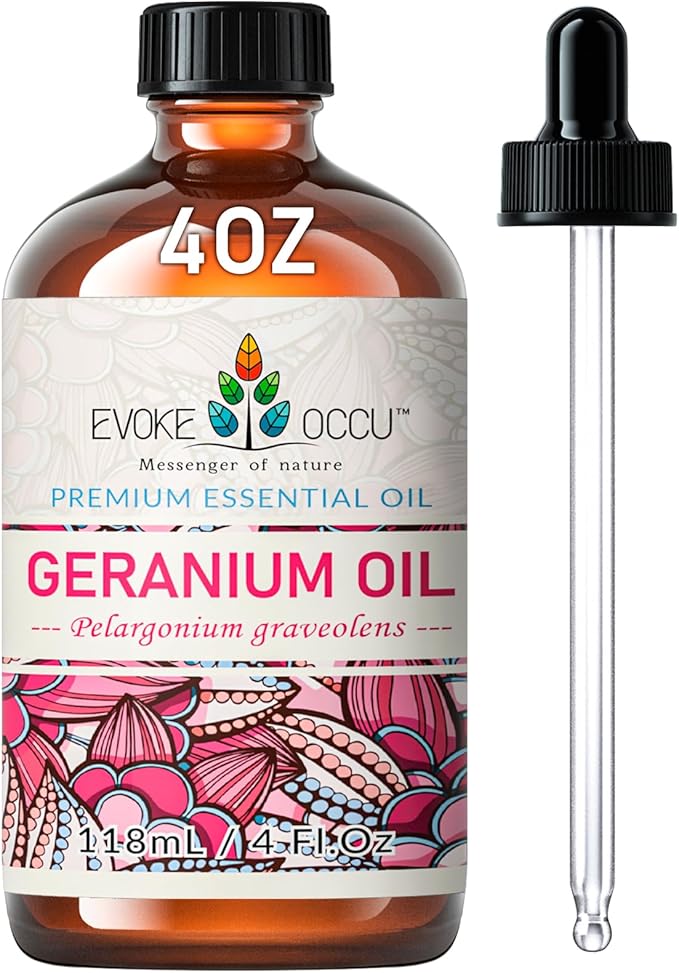 EVOKE OCCU Pure & Natural Geranium Essential Oil by enjoythesmellofnature