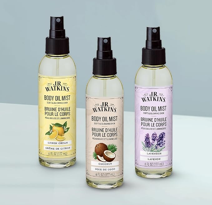 J.R. Watkins Naturally Hydrating Body Oil Mist, 6 fl oz, 2 Pack - Image 5