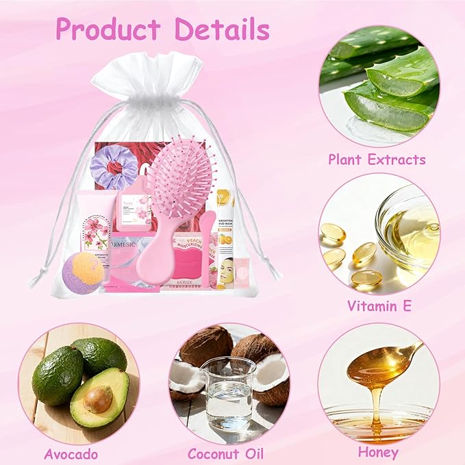 130 PCS Spa Party Supplies for Women, Include Face Masks Skincare, Hand Cream - Image 5