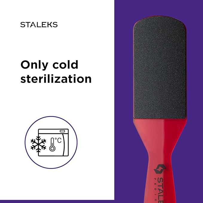 STALEKS PRO Expert 10 Type 2 Plastic Foot File – Ergonomic Double-Sided - Image 6