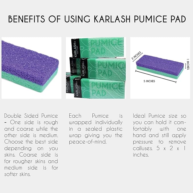 Karlash Professional Pedicure Foot Pumice Stone - Image 3