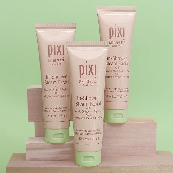 Pixi In-Shower Steam Facial | Gel-to Oil Cleanser - Image 5