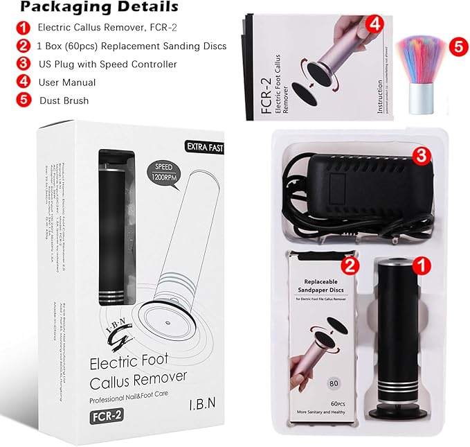 Upgraded Electric Callus Remover - Image 6