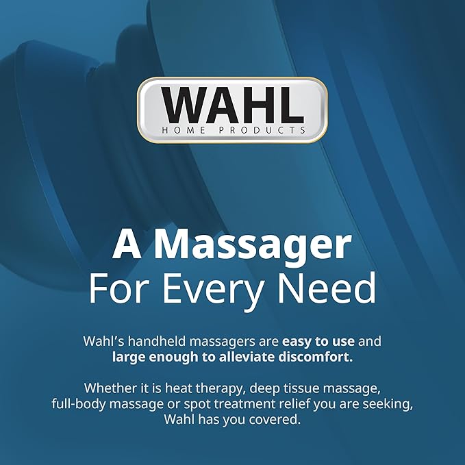 Wahl Deep Tissue Corded Long Handle Percussion Massager, Handheld Therapy - Image 9