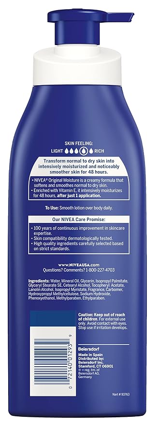 NIVEA Original Moisture Body Lotion - Image 12