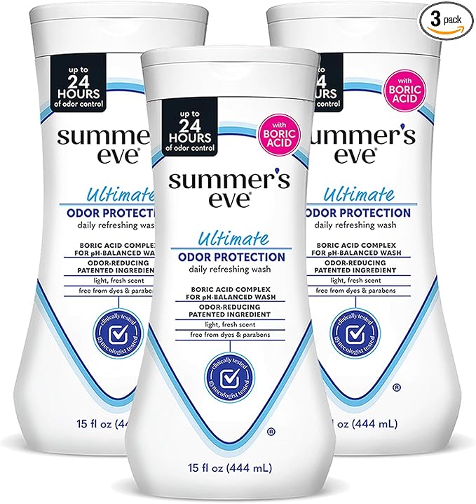 Summer's Eve Ultimate Odor Protection Daily Feminine Wash, pH-Balanced Formula by SummersEve