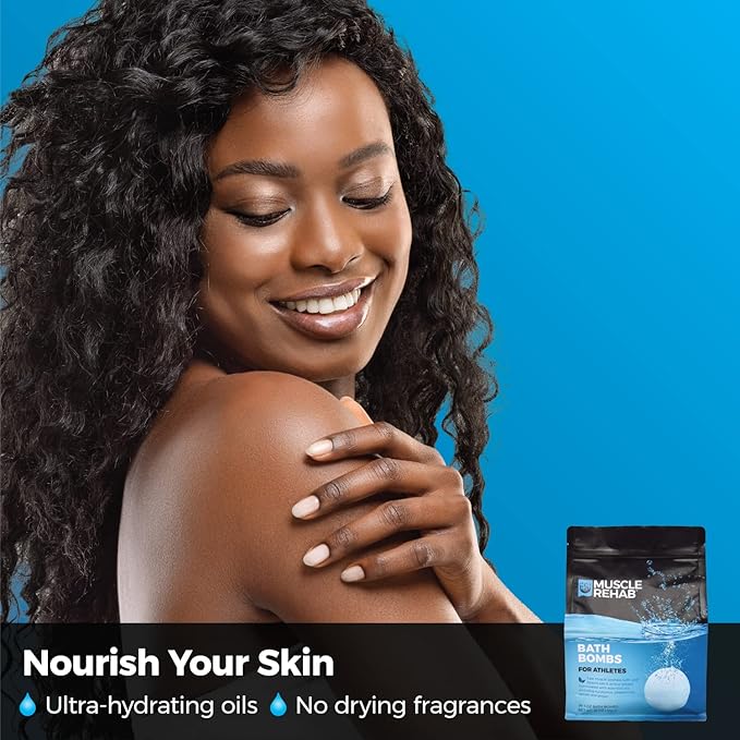 Muscle Rehab Magnesium Epsom Salt Bath Bombs - Image 6