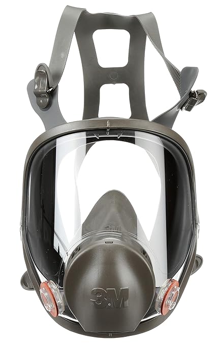 3M Full Facepiece Reusable Respirator 6700, Large Lens, ANSI High Impace Eye by 3MAutomotive