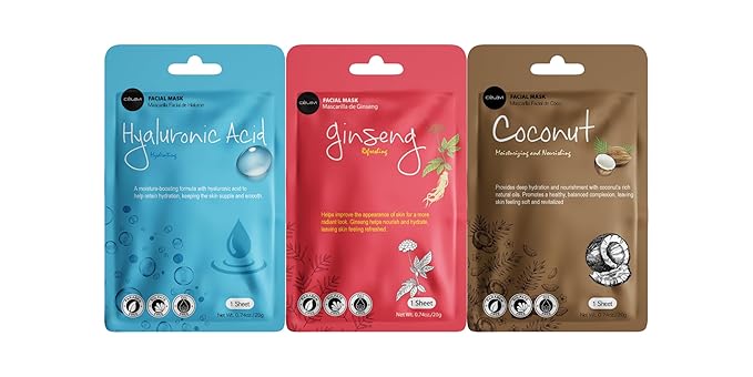 Celavi Collagen Face Sheet Mask K-Beauty Korea Skin Care Moisturizing New D - Image 2