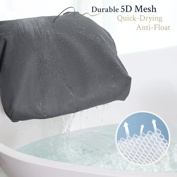 Luxury Bathtub Pillow, Gift for Christmas Birthday Mother's Day, Skin-Friendly - Image 4