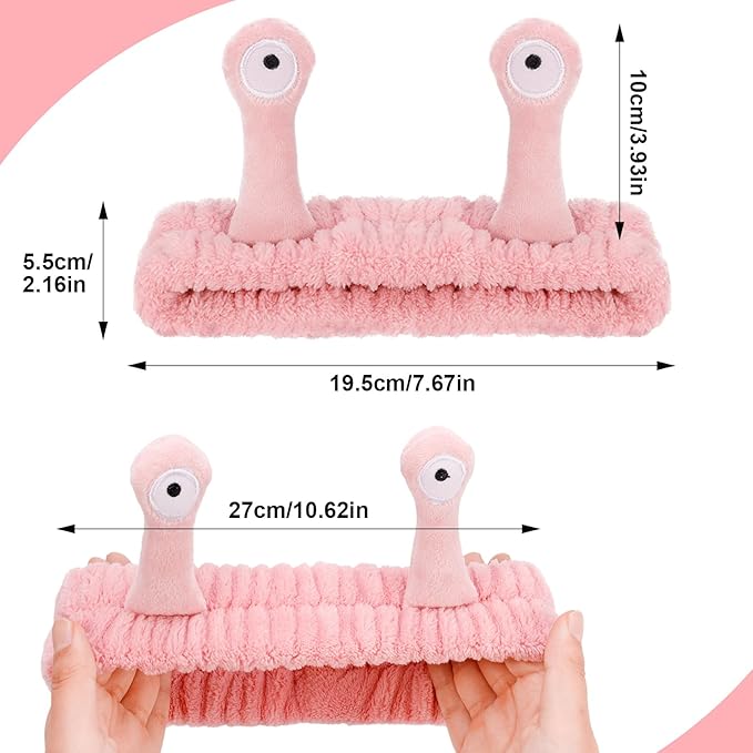 DragonflyDreams 4 Packs Snail Head Bands, Headband - Image 6