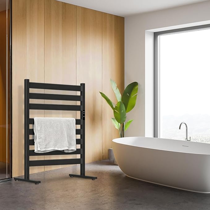 Towel Warmers for Bathroom, Heated Towel Racks, Upgraded Extra-Wide Heating Area - Image 7