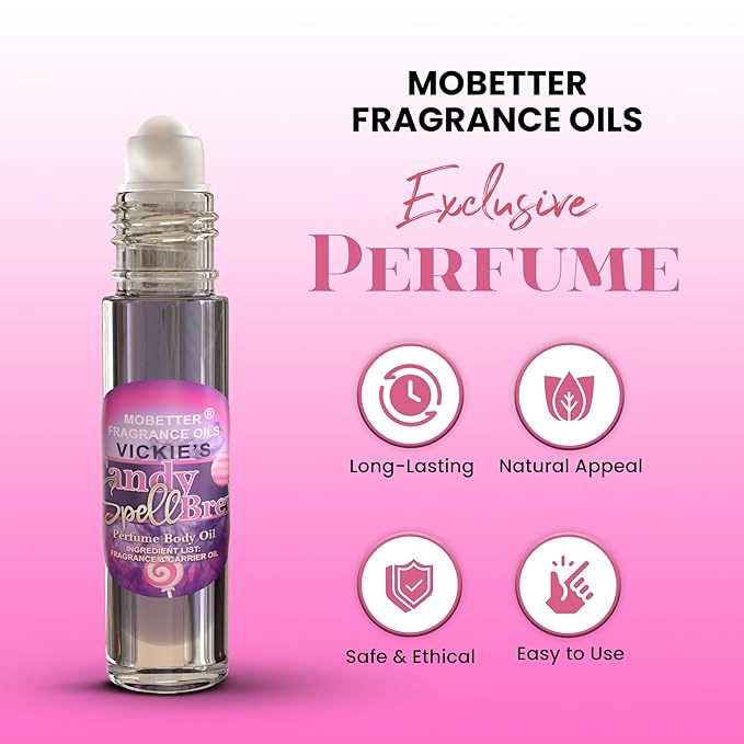 MOBETTER FRAGRANCE OILS Vickies Candy Spell Brew Perfume Women Body Oil 10ml - Image 2