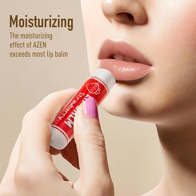 AZEN 240 Pack Lip Balm, Natural Lip Balm Bulk, Lip Care Product, Moisturizing - Image 2