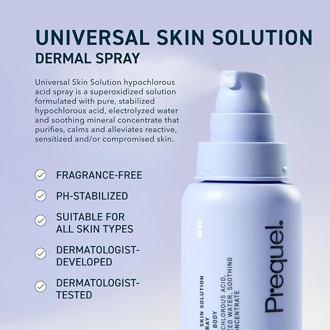 Prequel Skin Universal Skin Solution Hypochlorous Acid Spray - Image 3