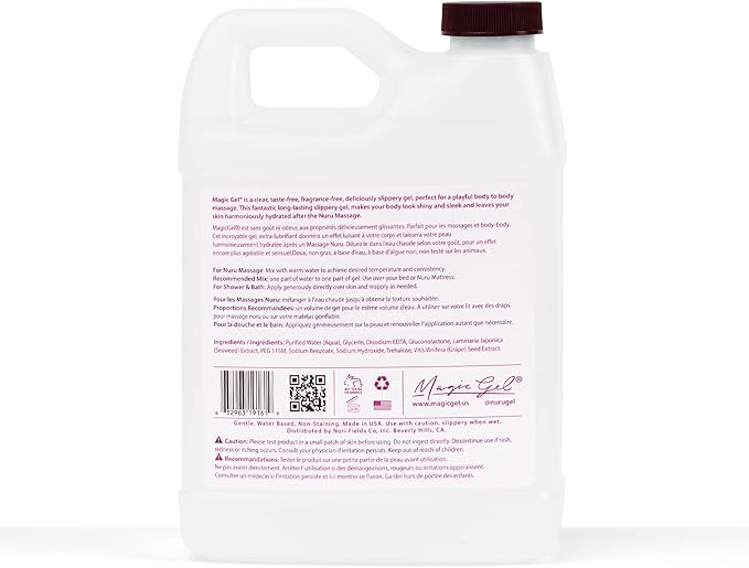 Magic Gel Nuru Massage Therapy Gel | Naturally Stain, Flavor and Fragrance Free - Image 7