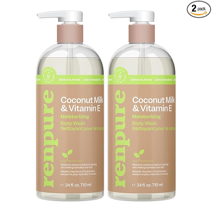 Renpure Coconut Milk & Vitamin E Moisturizing Body Wash by RENPURE