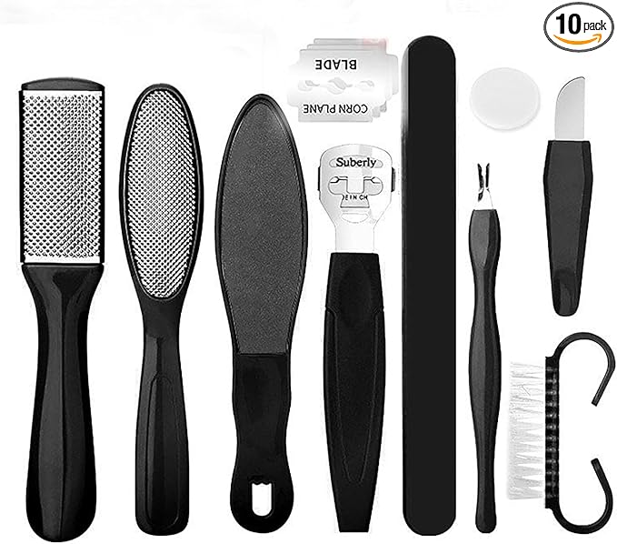 Professional Callus Remover & Foot File Set–Metal Surface Scraper by Unknown