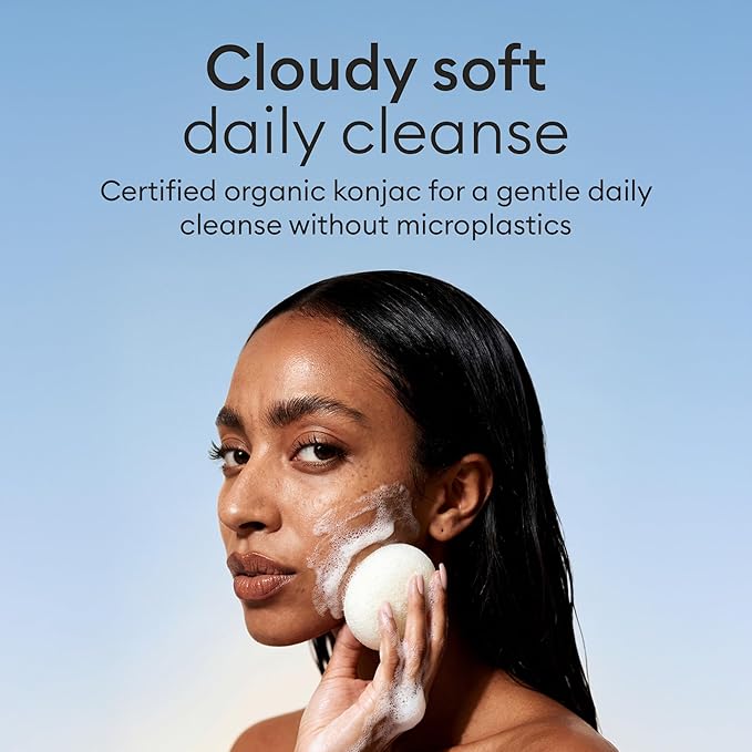 Vove Organic Konjac Facial Sponges 3-Pack - Image 2