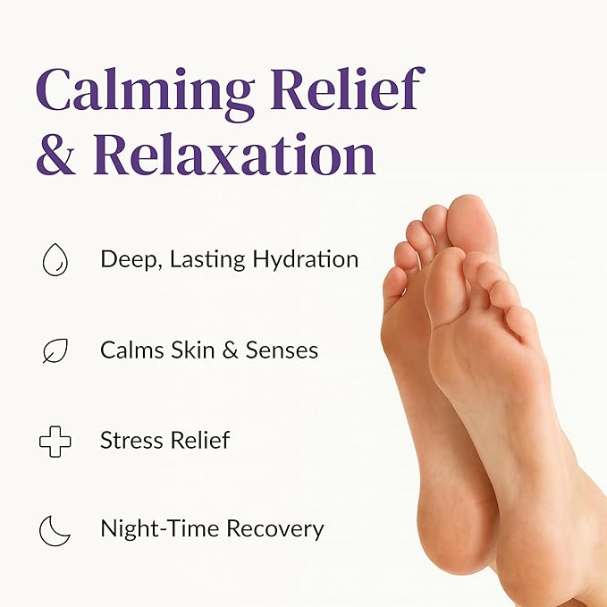 Epielle Relaxing Foot Mask 6 Pairs, Soften and Restore - Image 4