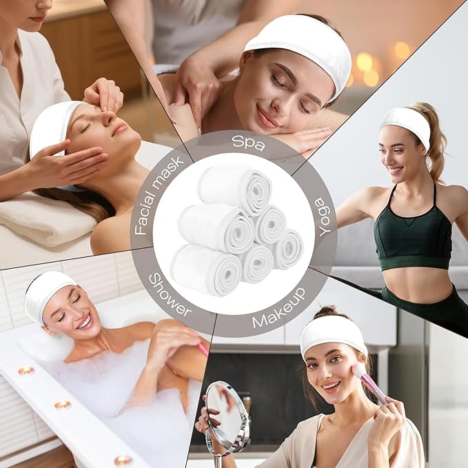 18PCS U-Shaped Microfiber Facial Towels - Image 7