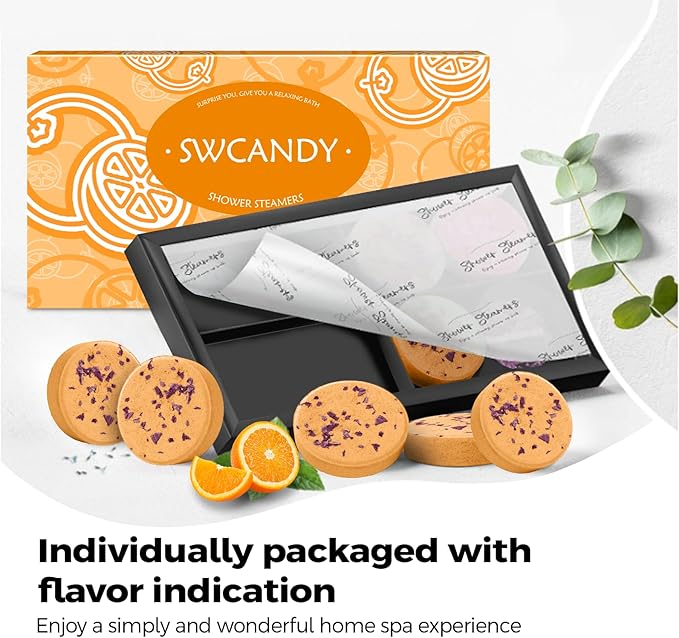 SWCANDY Shower Steamers Aromatherapy Birthday Gifts - Image 7