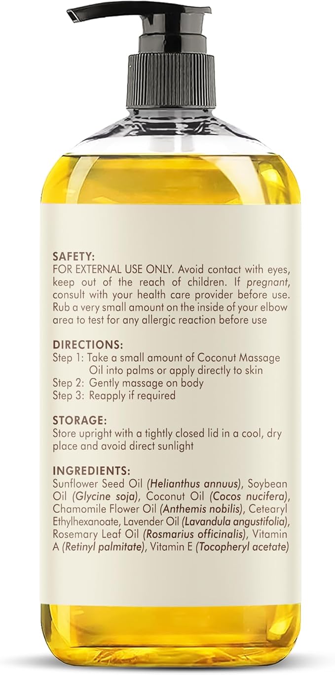 MAJESTIC PURE Coconut Massage Oil - Image 7